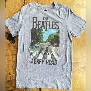 The Beatles Gray Graphic Tee